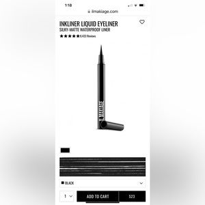 NEW- Il Mikiage Inkliner Jet Black